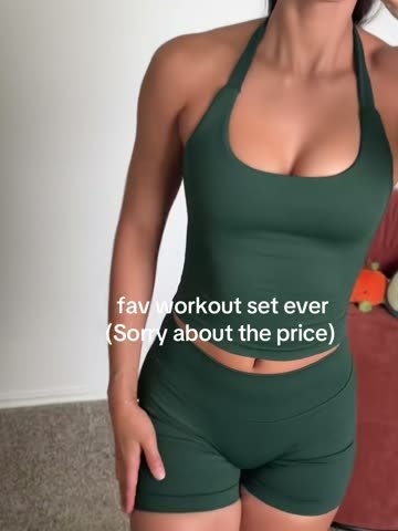 Product still: green gym set, from Michelle's video